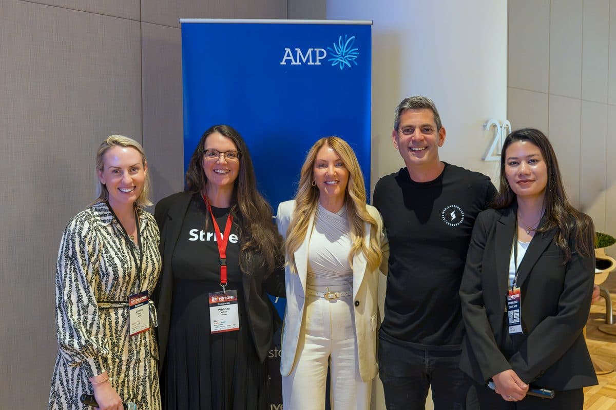 The Striver team with speakers at Brimstone